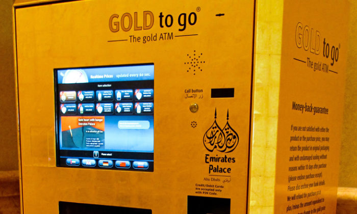 Gold ATM in Dubai