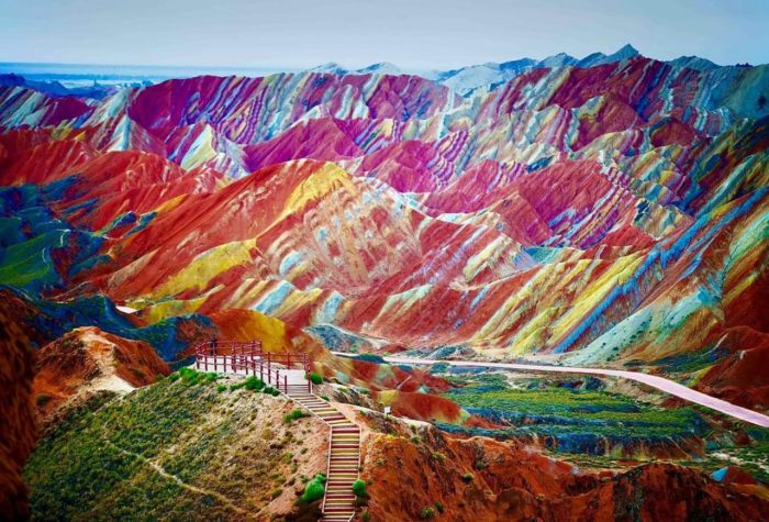 Rainbow Mountains of Zhangye Danxia