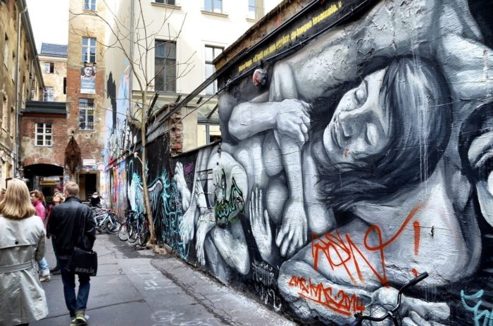 Street art in Berlin, Germany.