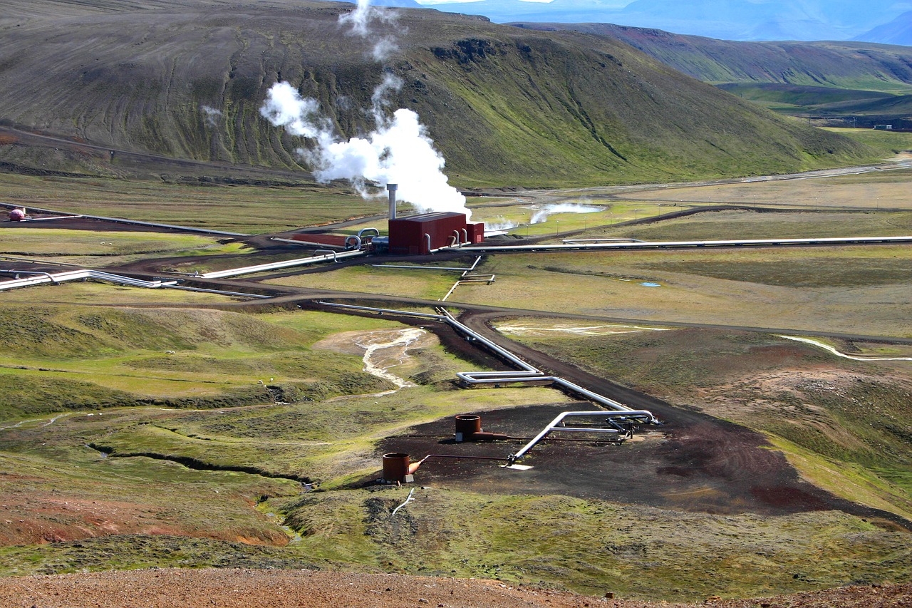 アイスランド 発電所 地熱エネルギー - Pixabayの無料写真