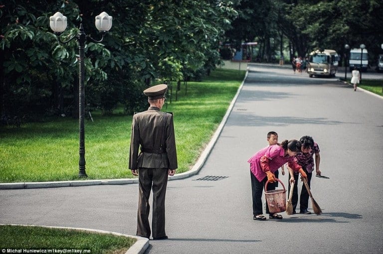 Policie v Severní Koreji