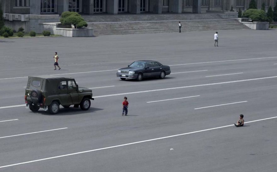 Auta v Severní Koreji
