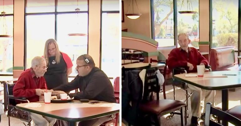 Ο 97χρονος Τρώει Κάθε Μέρα Μόνος Του Σε Ένα Εστιατόριο Μέχρι Οι Υπάλληλοι Να Ανακαλύψουν Ότι Κάτι Δεν Πάει Καλά